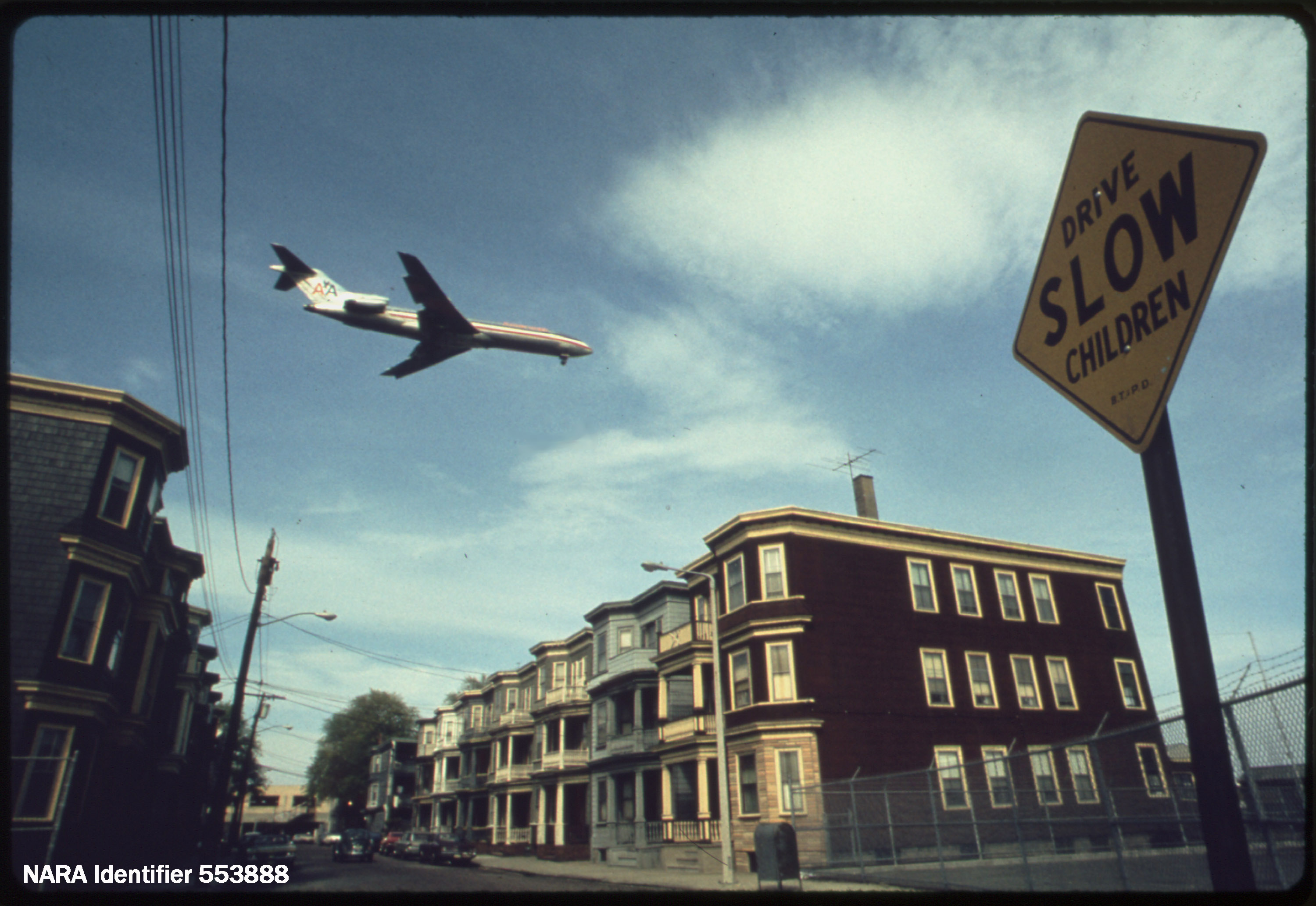 Approaching Logan Airport